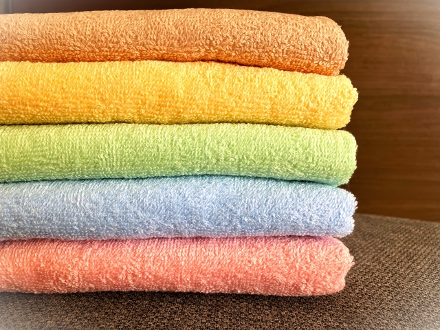 育てるタオル